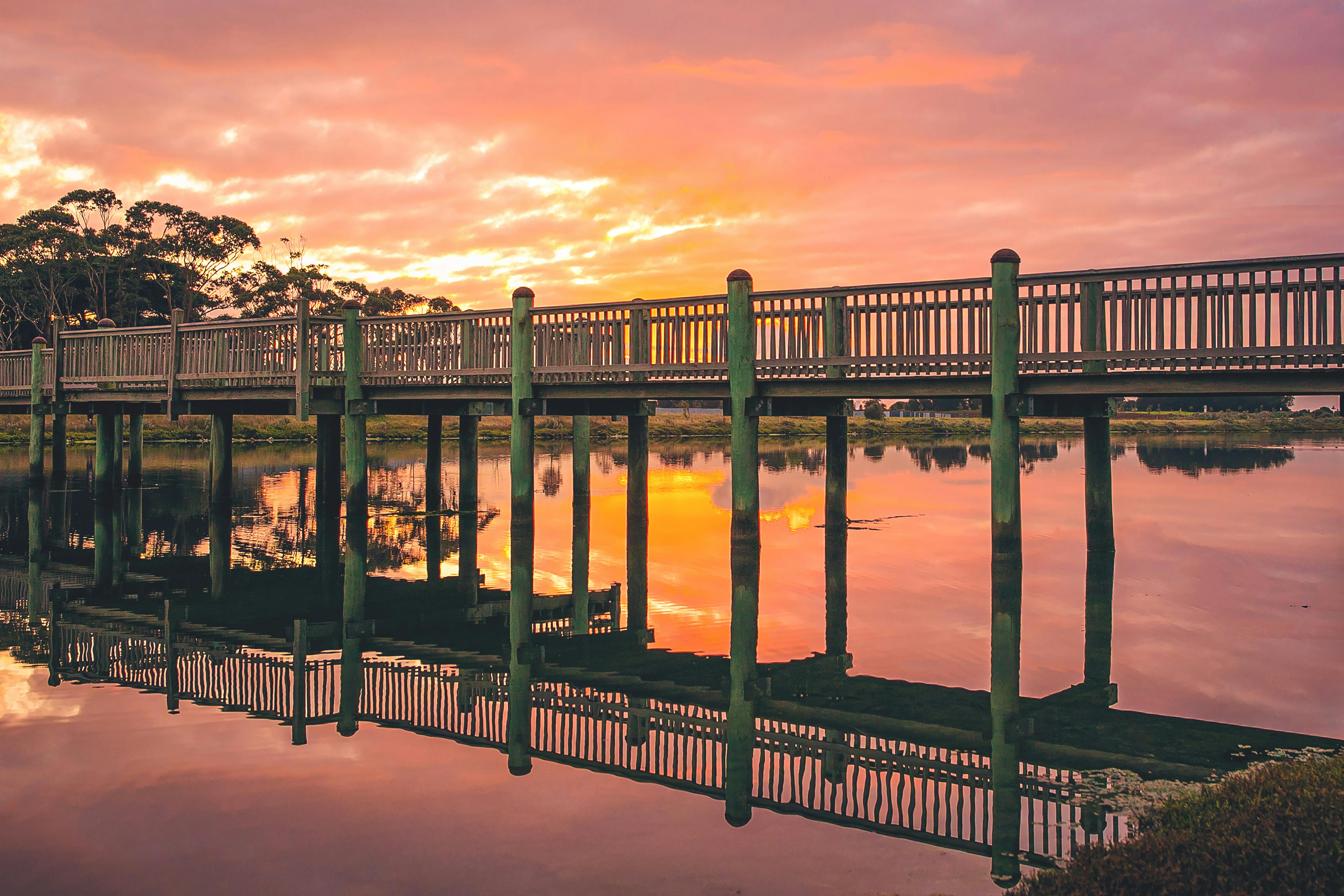 Laverton Creek Bridge along the Hobsons Bay Coastal Trail