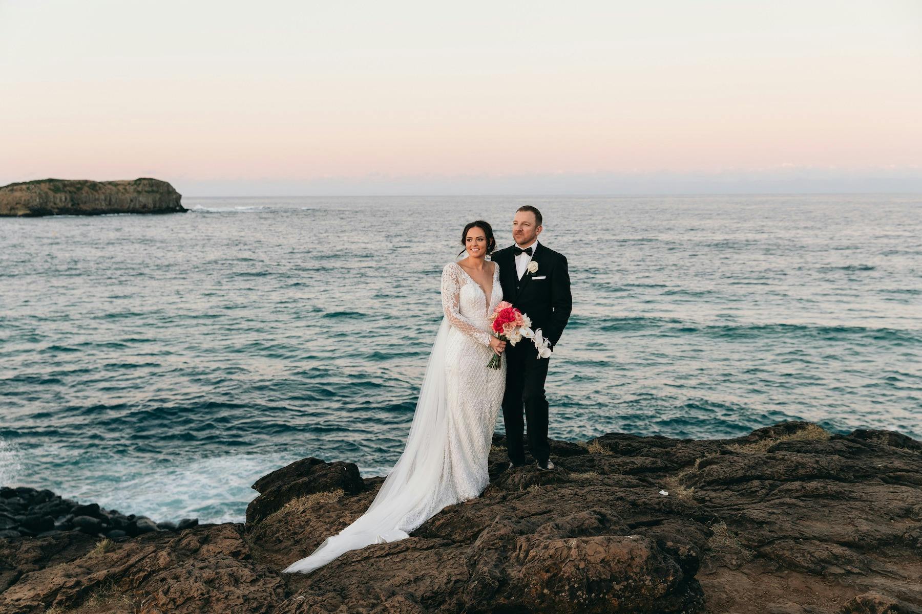Sunset over nearby Snapper Rocks
