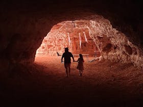 A visit to our German Gully Opal mine is part of the Opal mining 101 tour