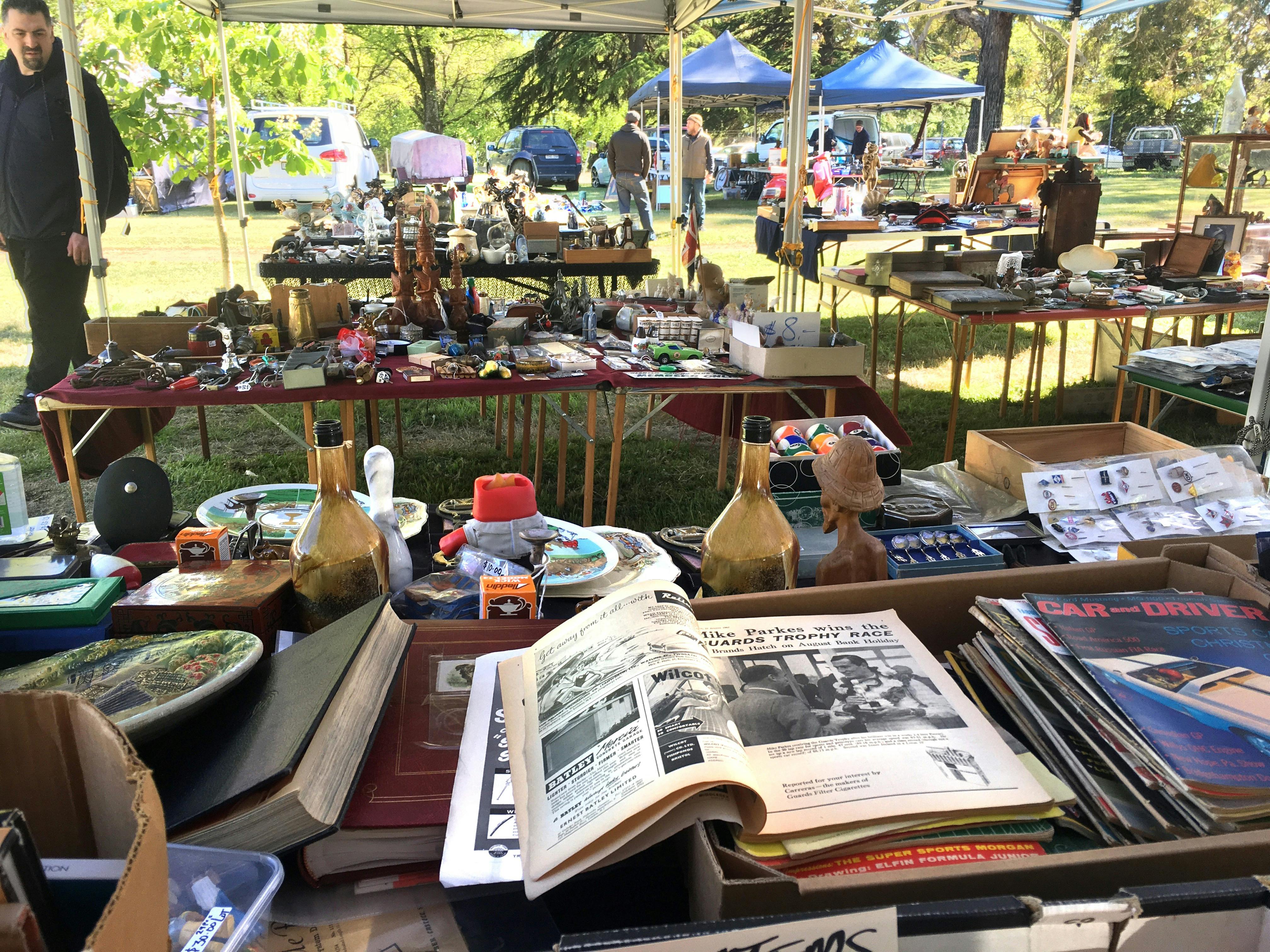Tables of collectables
