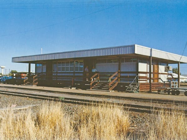 Julia Creek Railway Station 1970 Julia Creek Railway Station 1970