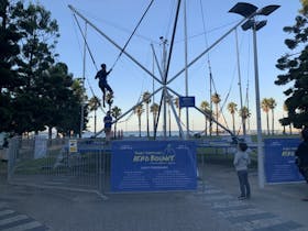 Aero Bounce Bungy Trampolines at Geelong Waterfront