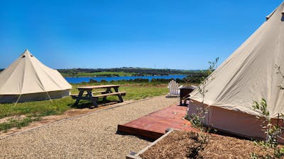 Group and family glamping