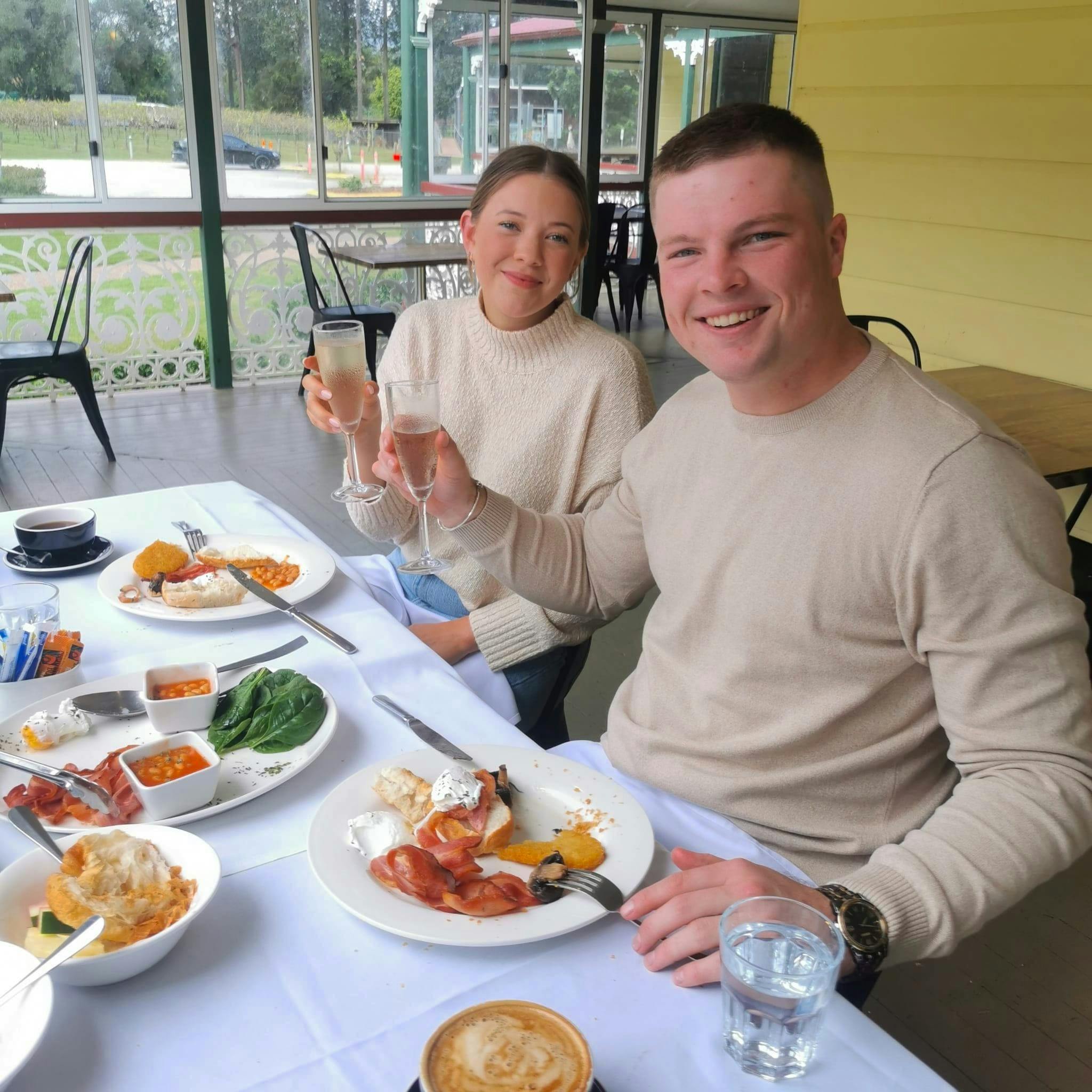 Breakfast photo for Hot Aair Brisbane