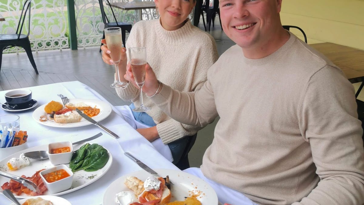 Breakfast photo for Hot Aair Brisbane