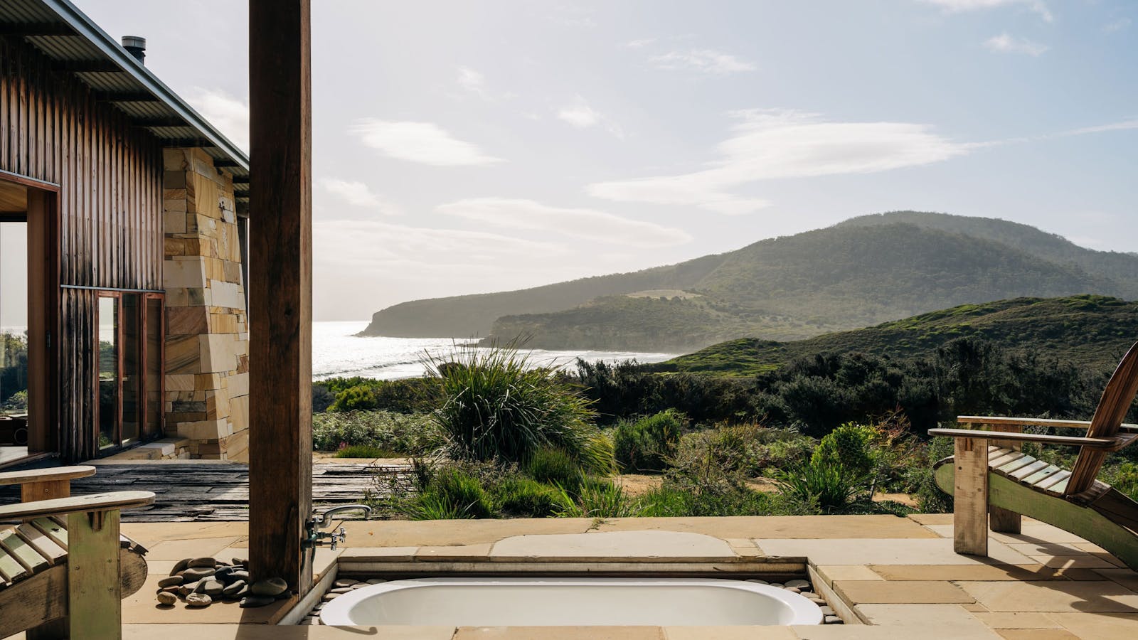 View from Roaring Beach House