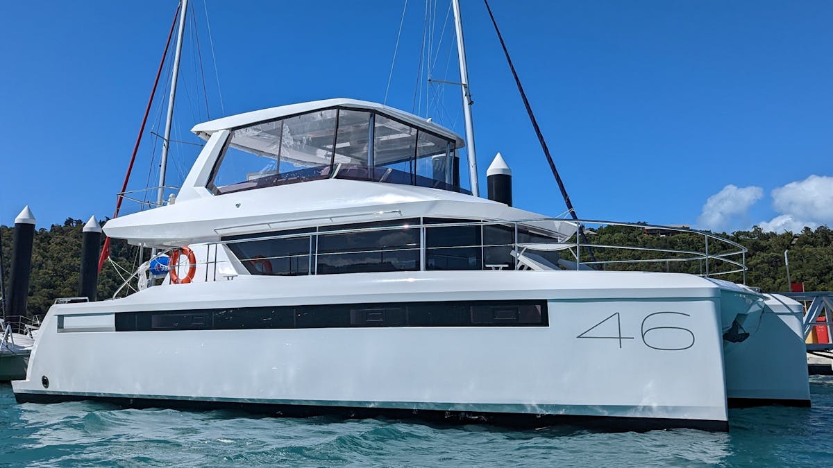 Lady Lynne, Leopard 46 in Shute Harbour Whitsundays