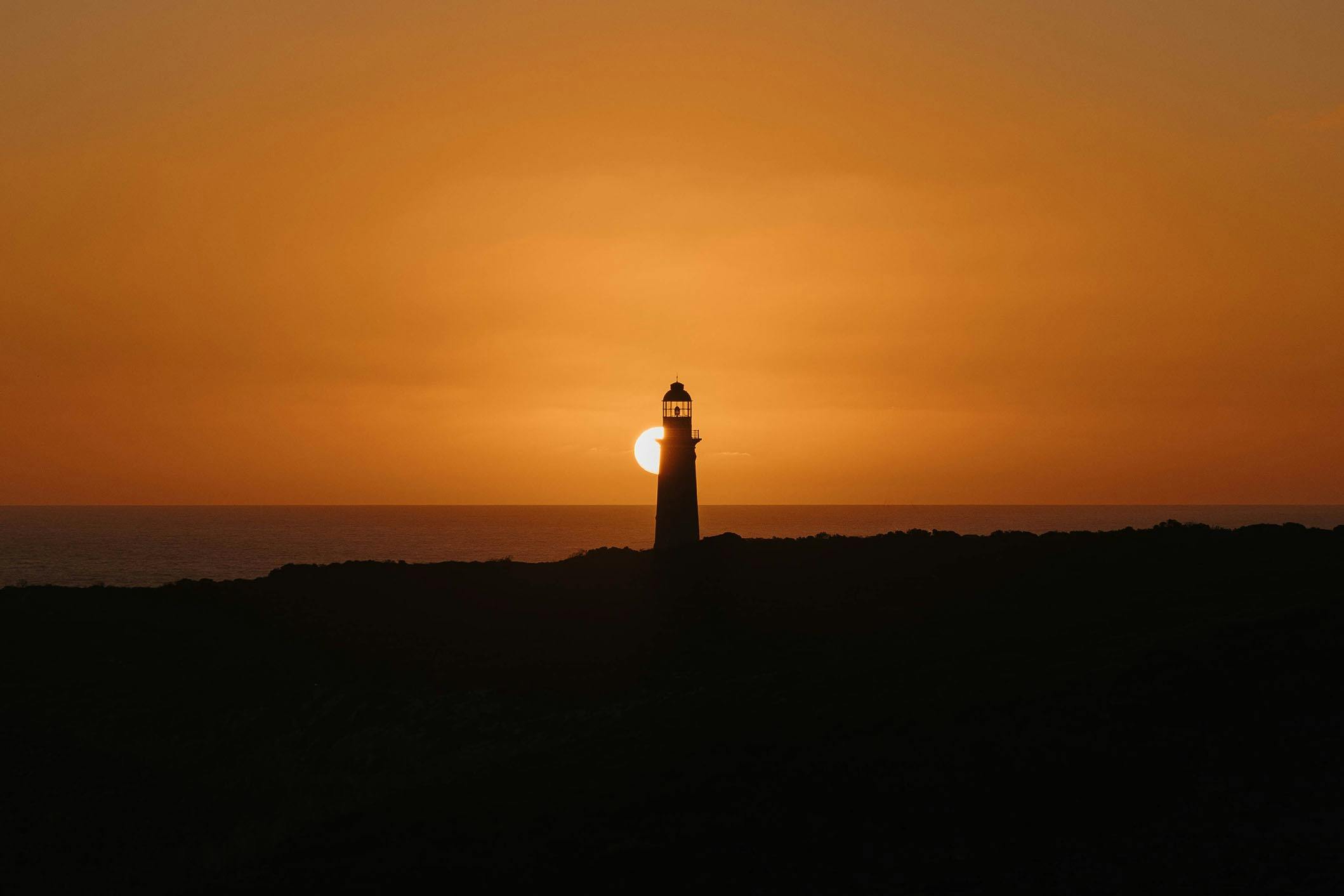 Sunset at Cape du Couedic Lighthouse