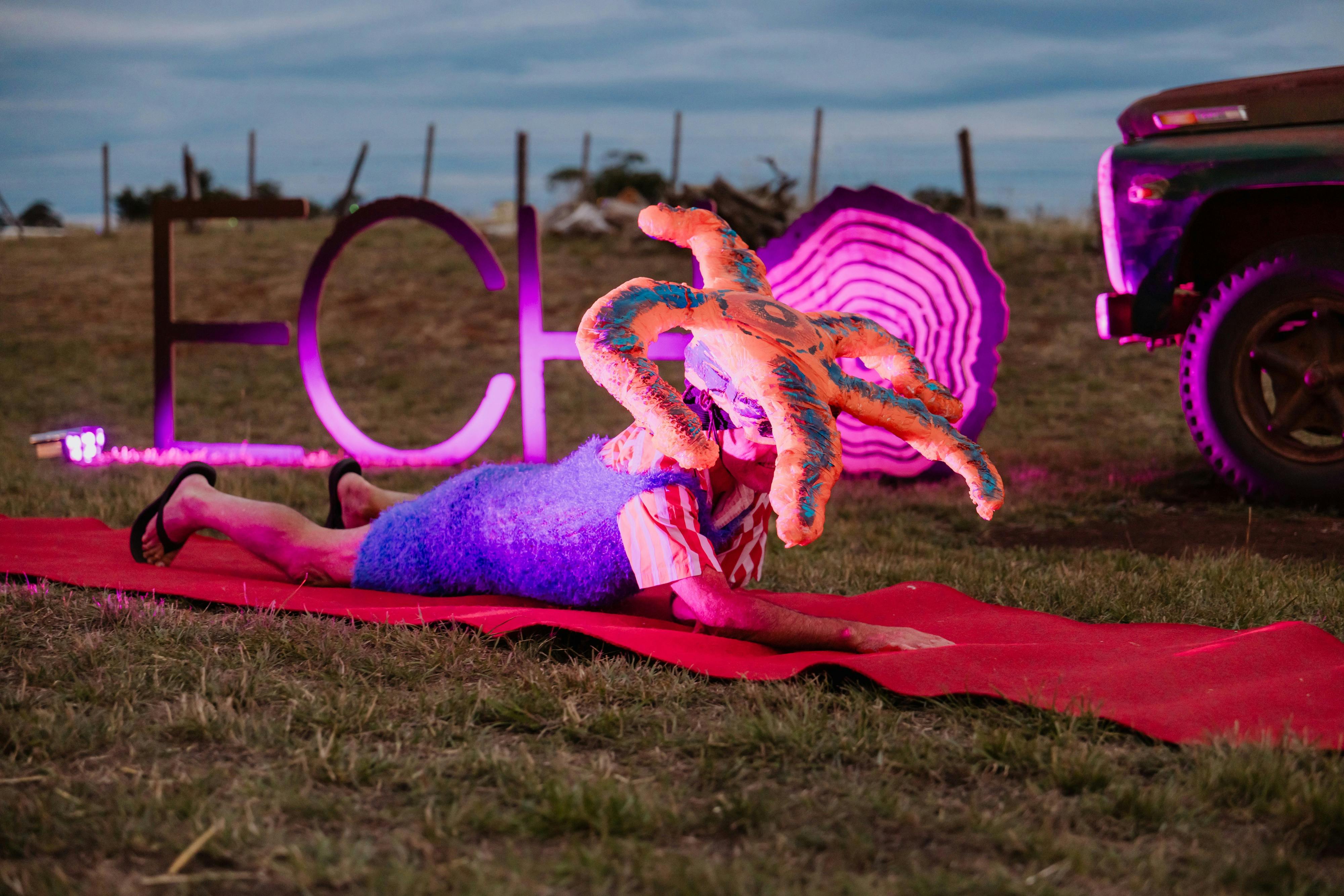 'Trashions on The Field' Catwalk at ECHO Festival