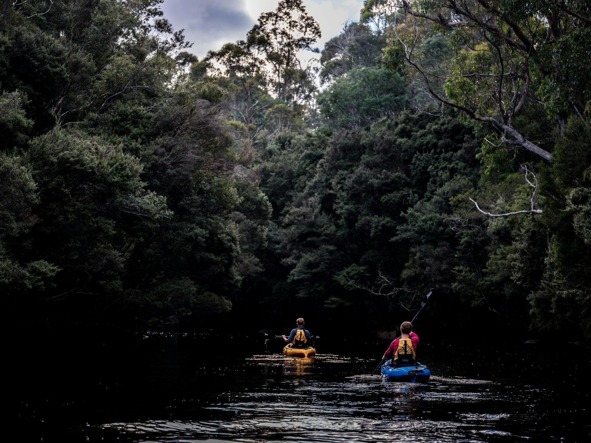 Kayaking Lune River