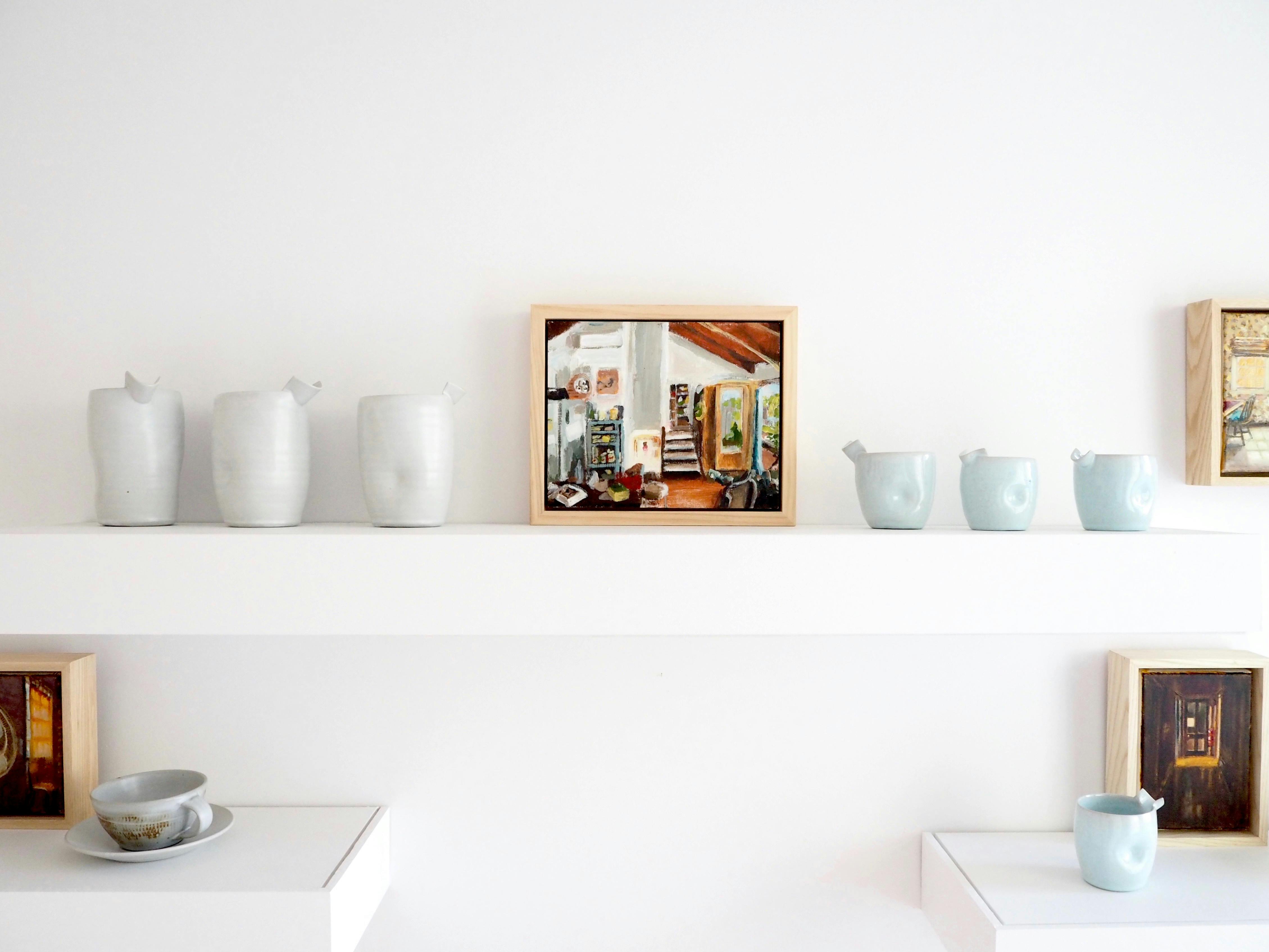 GOST shows Nic + Rebecca Paintings + Ceramics