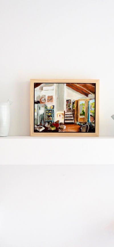 GOST shows Nic + Rebecca Paintings + Ceramics