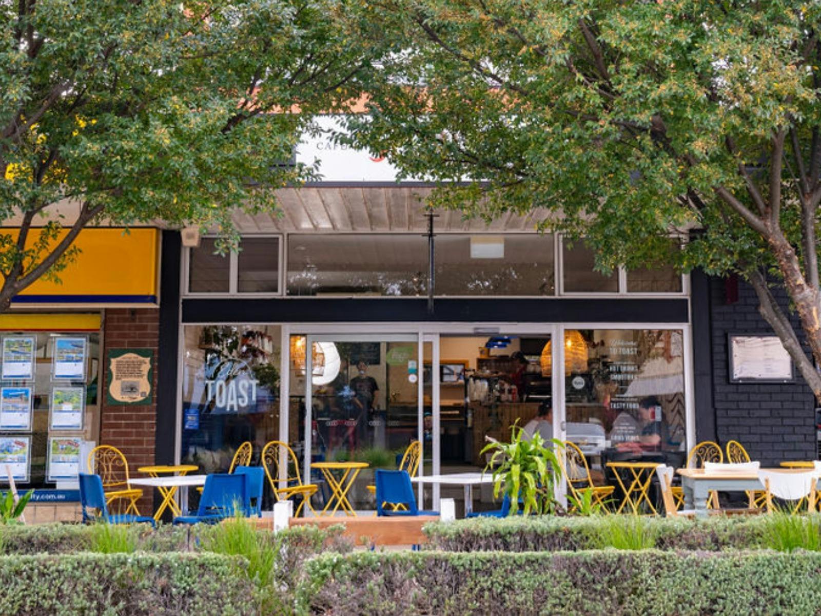 Shopfront at Toast Eden