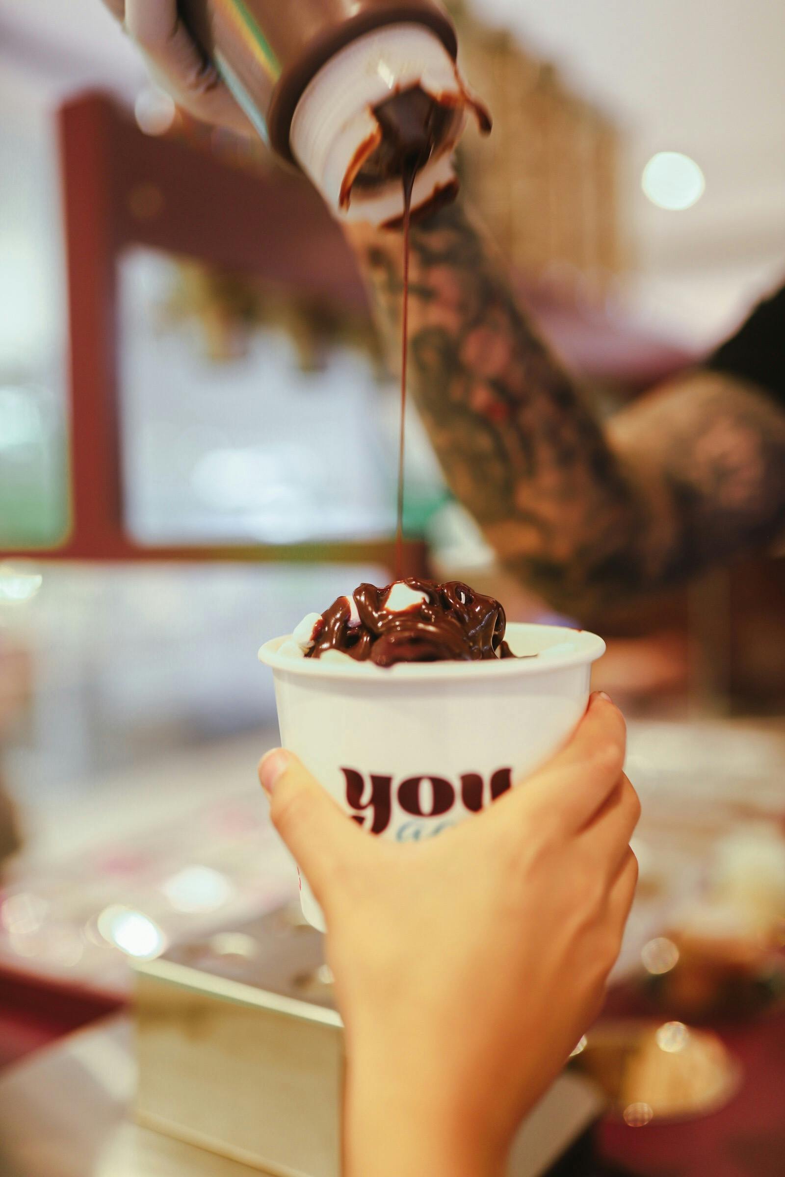 Acai bowl with Nutella