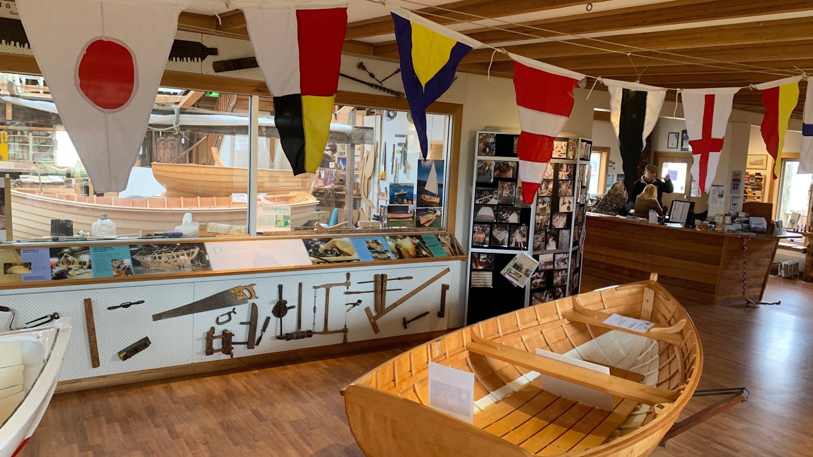 The Front of House area