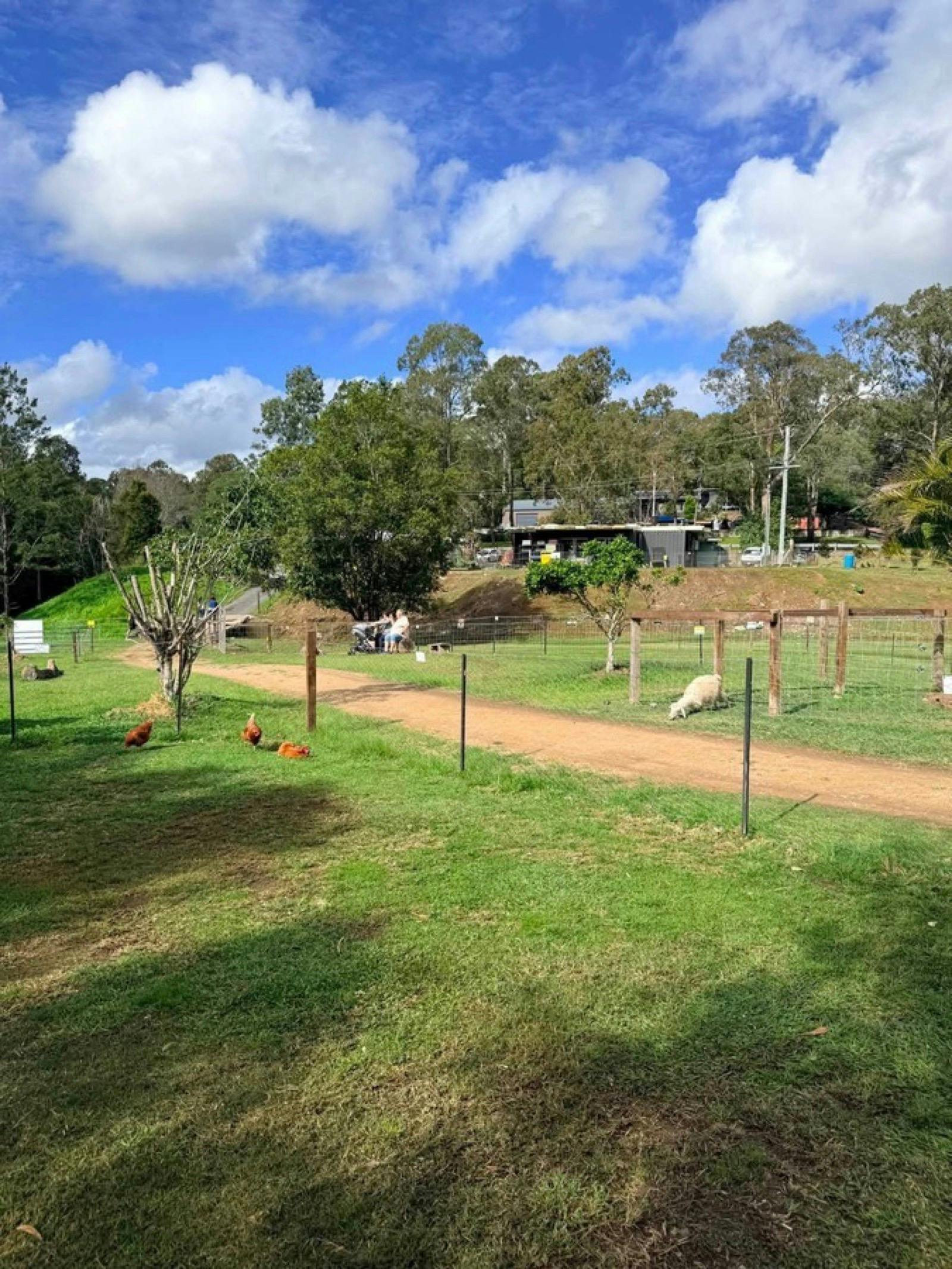 The Farm Walk at the farm