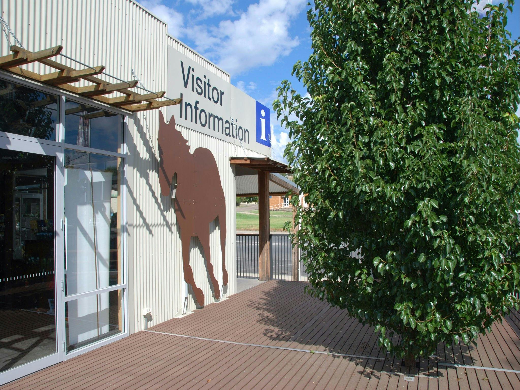 Deck, Corryong Visitor Information Centre