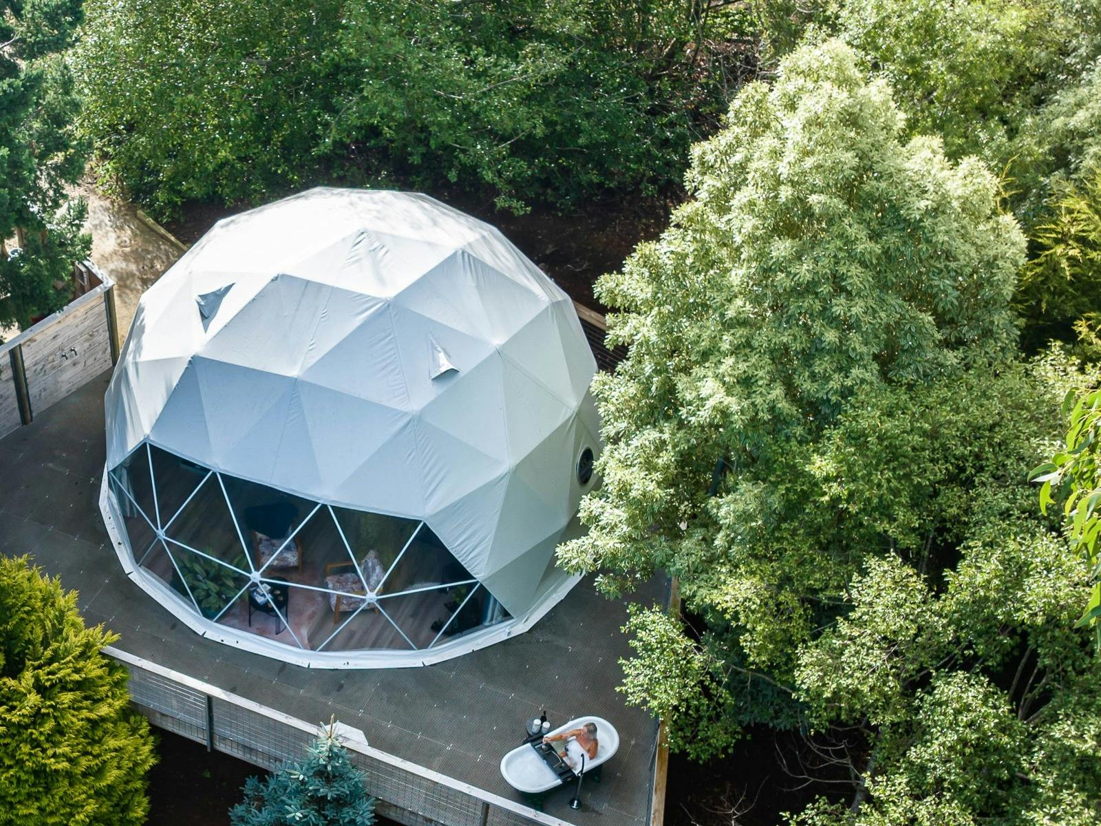 Adults only luxury glamping near Penguin image