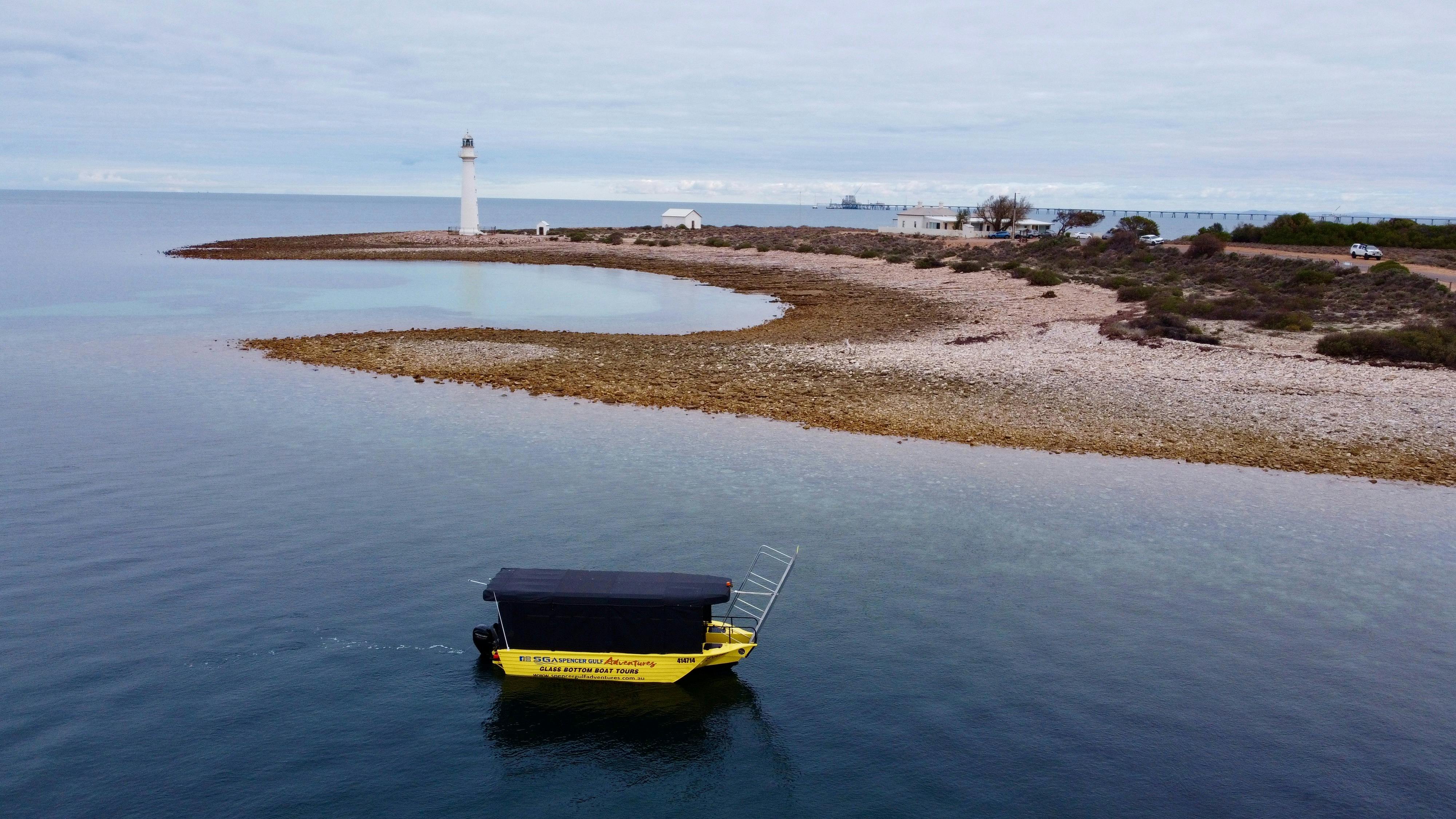 Cuttlefish Cove and Point Lowly Light House