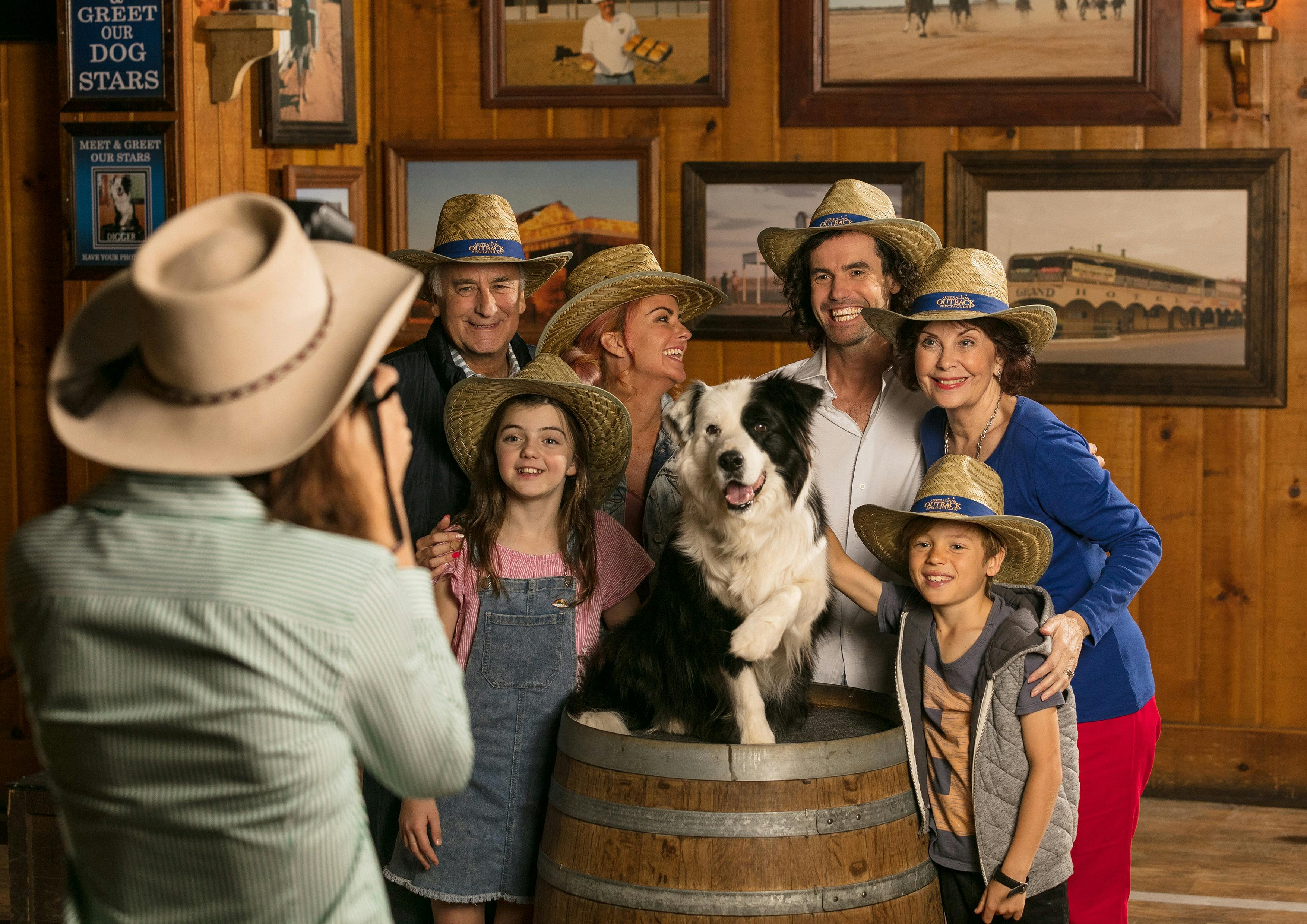 Australian Outback Spectacular - Family Photo Opportunity