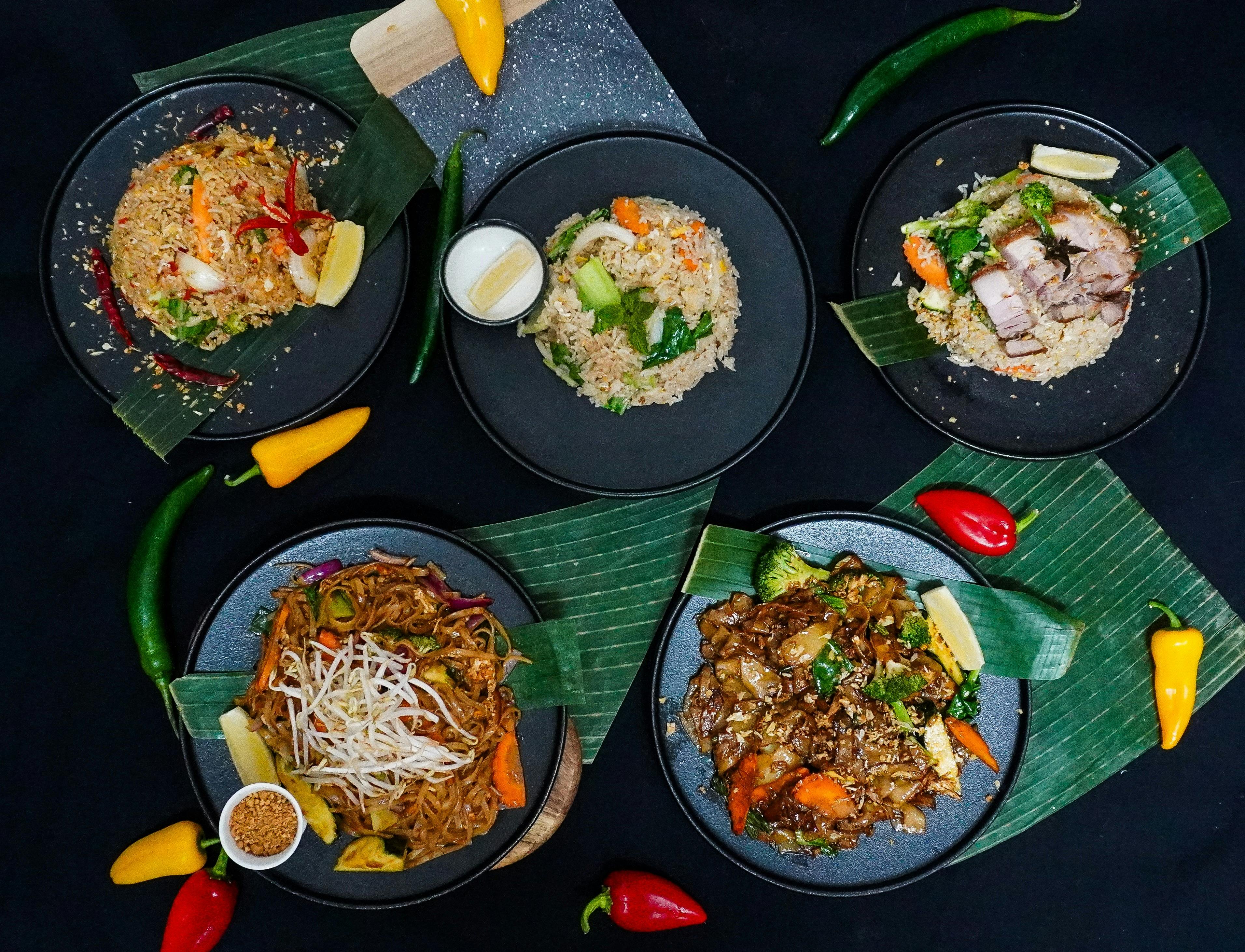 Ling Ling Thai Menus Selection