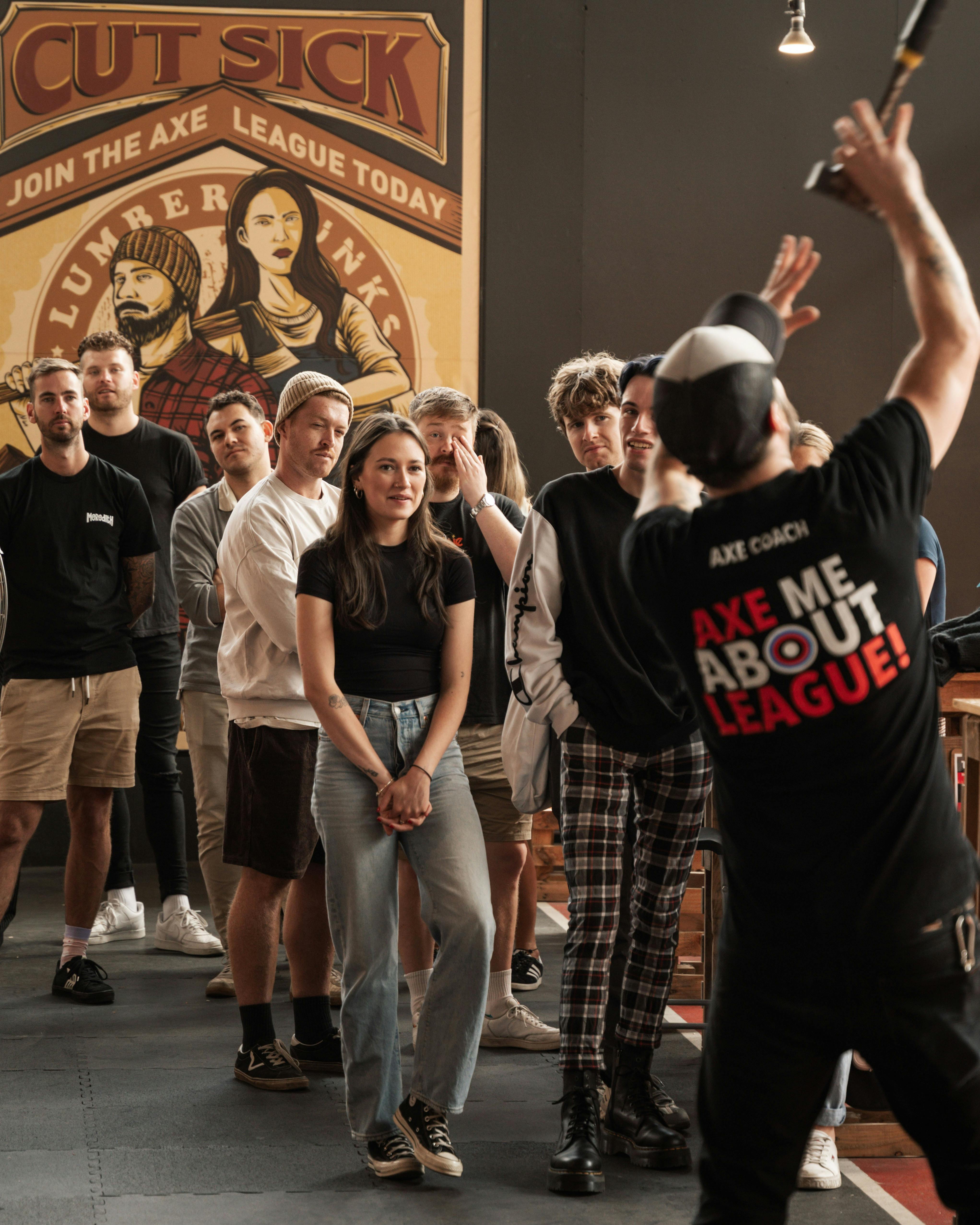 Lumber Punks Axe Throwing Melbourne
