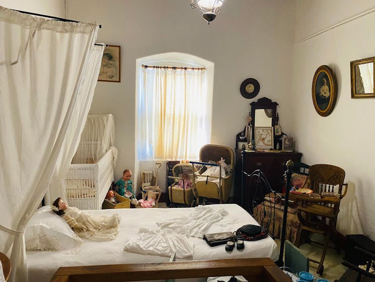 Old kids bedroom at Stone Cottage