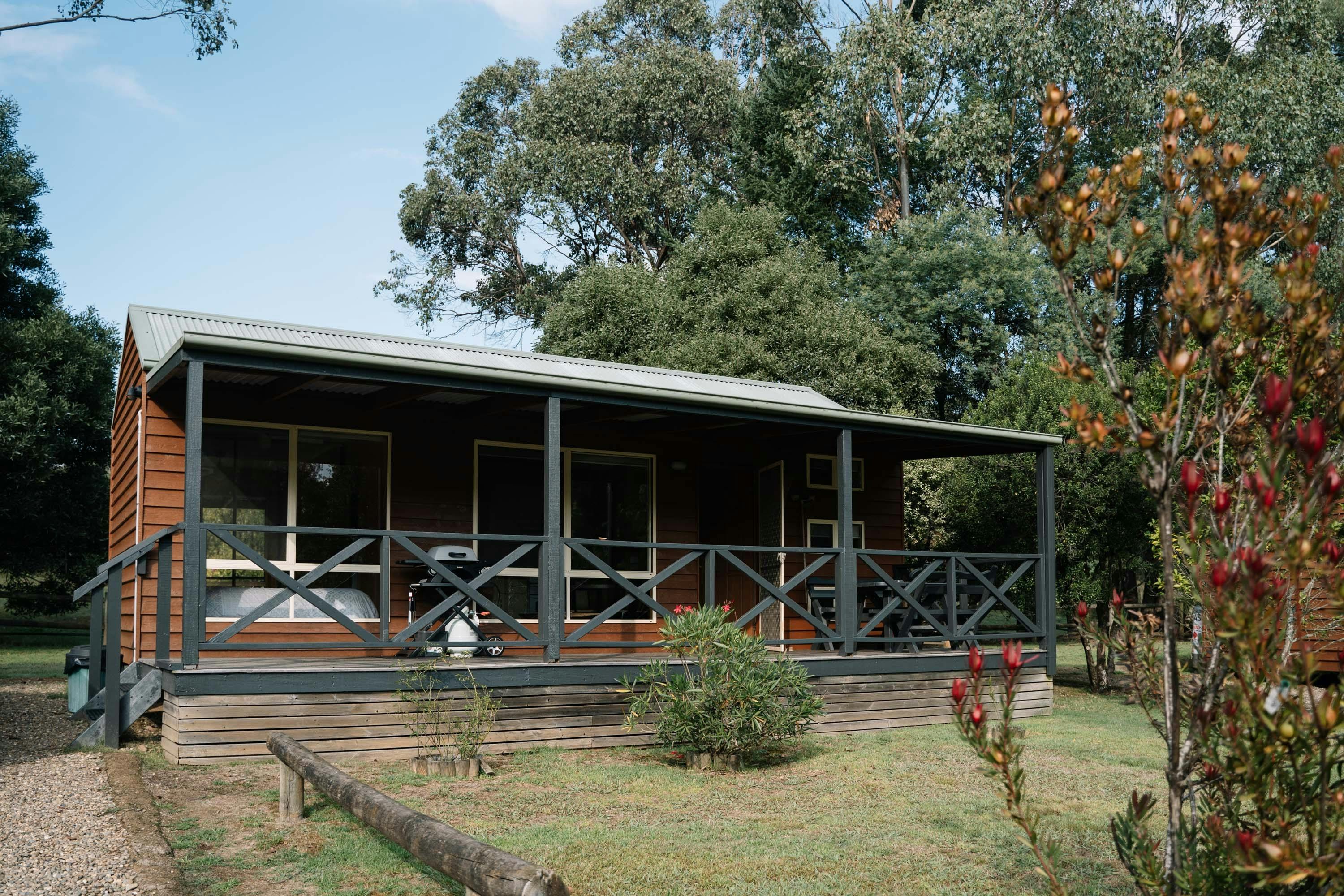Harrietville Cabins Close up External View