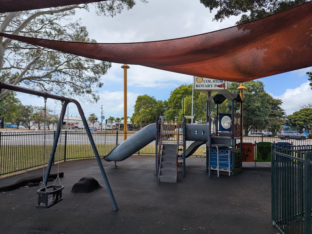 Col Story Rotary Park playground