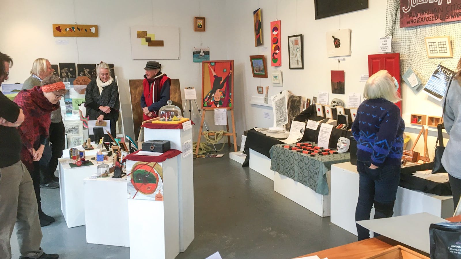 Exhibition at the Lovett Gallery Cygnet