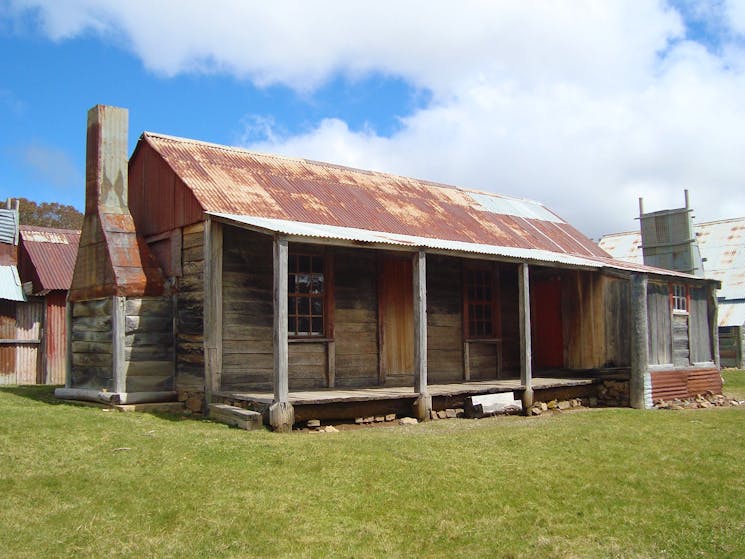 Explore historic Coolamine Homestead, at Long Plain - northern Kosciuszko National Park