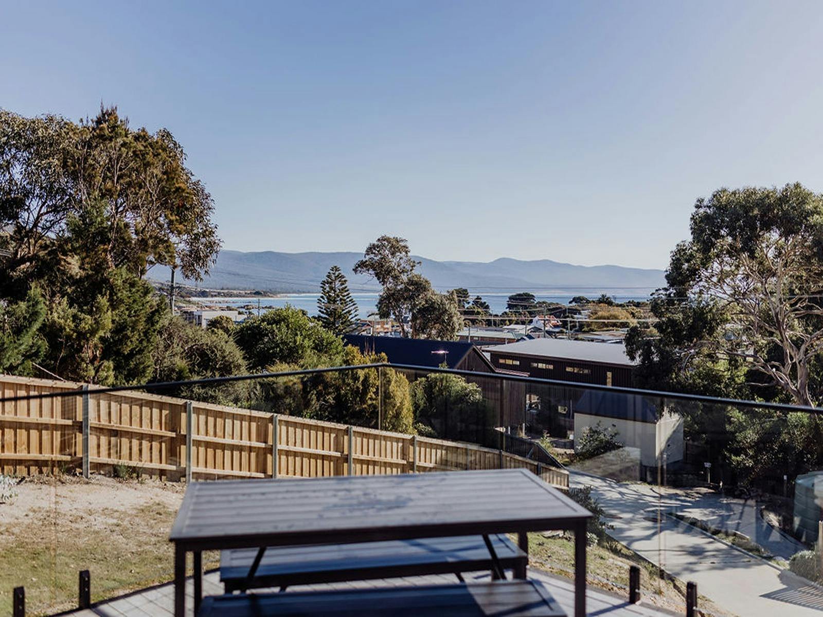 View from deck
