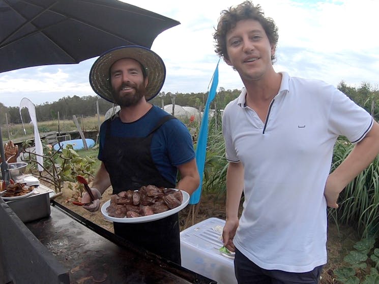 Pick your own dinner - Byron bay