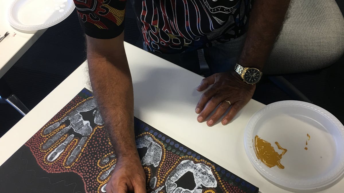 Art workshops run daily