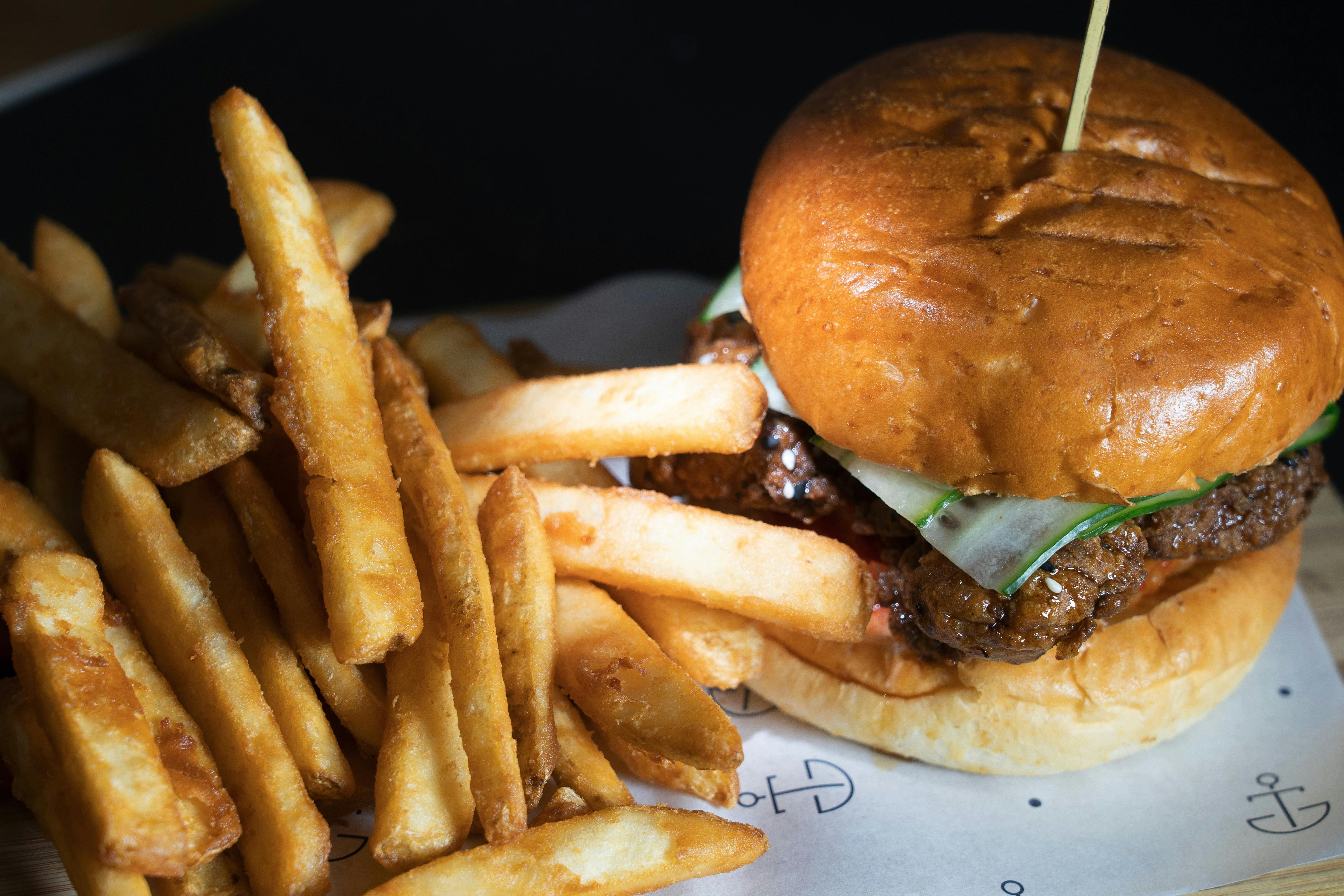 The Dock Mooloolaba's Korean Chicken Burger