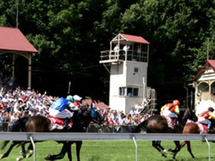 Grandstand, historic buildings, country races
