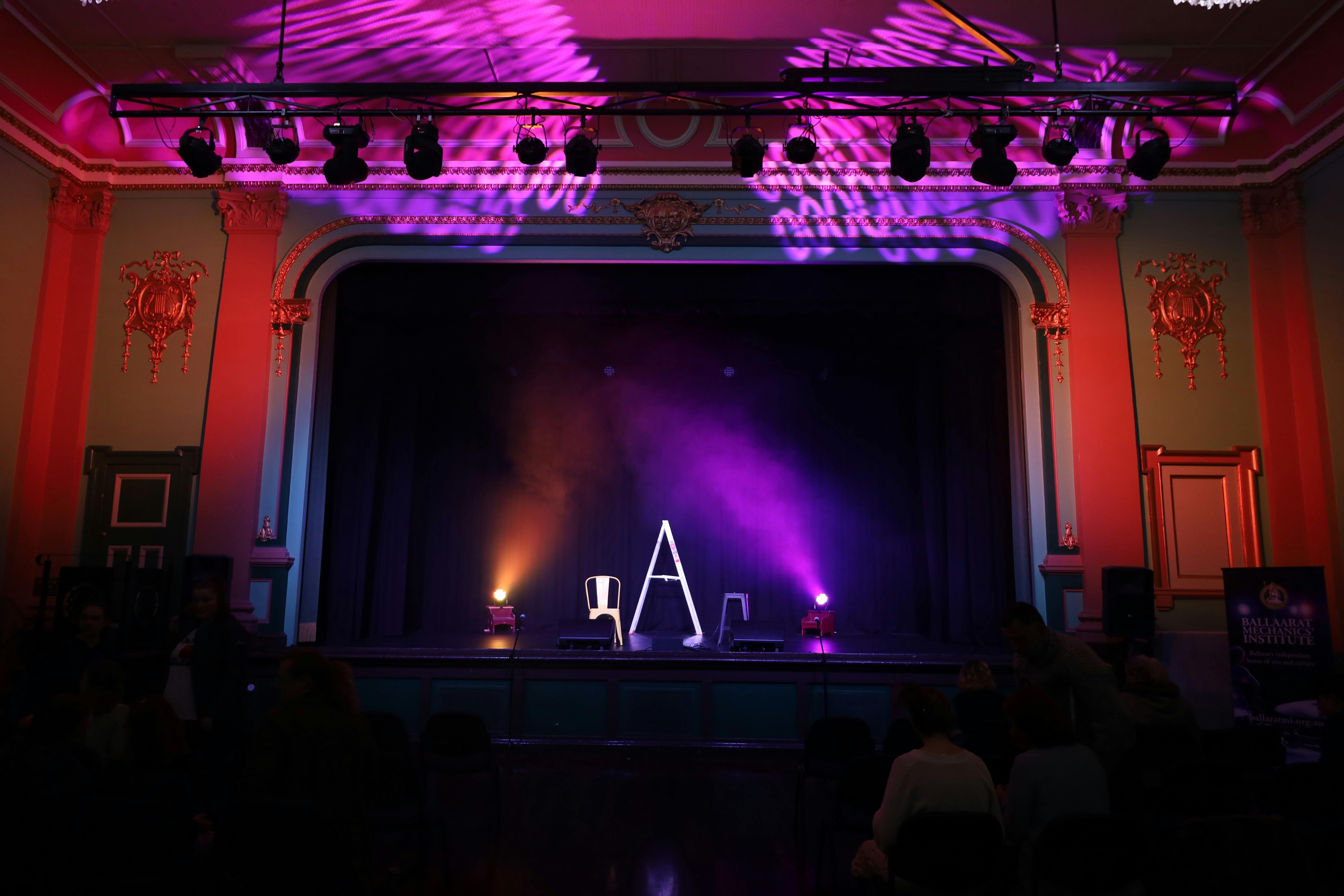 The BMI is a great venue for theatre performances.