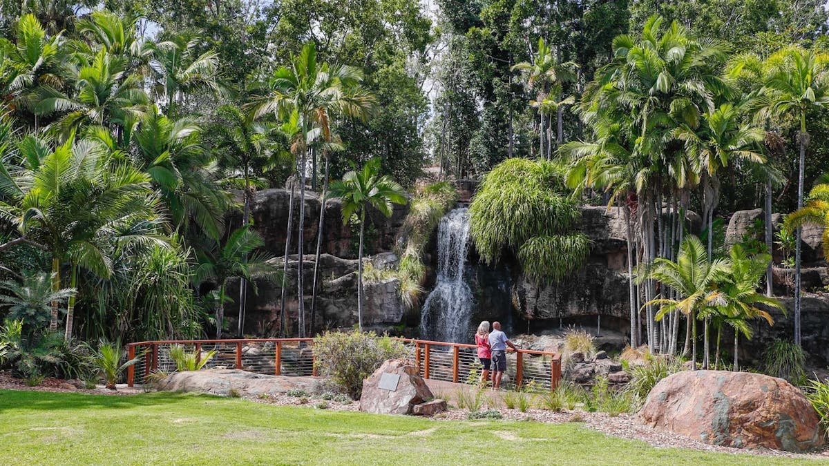 Kershaw Gardens Waterfall