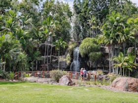Kershaw Gardens Waterfall