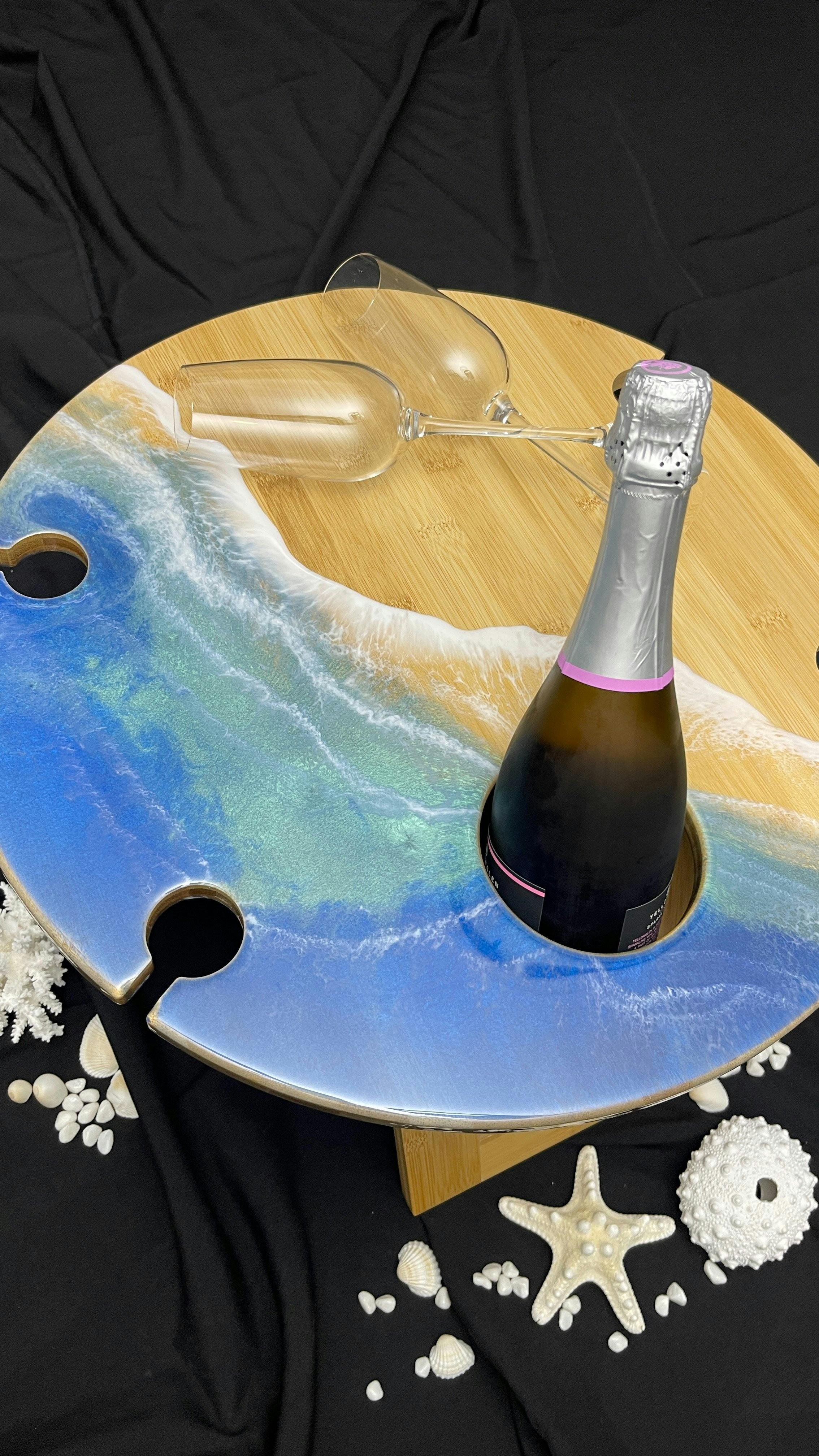 Paint, Sip, Ink and Resin Workshops with Lenore