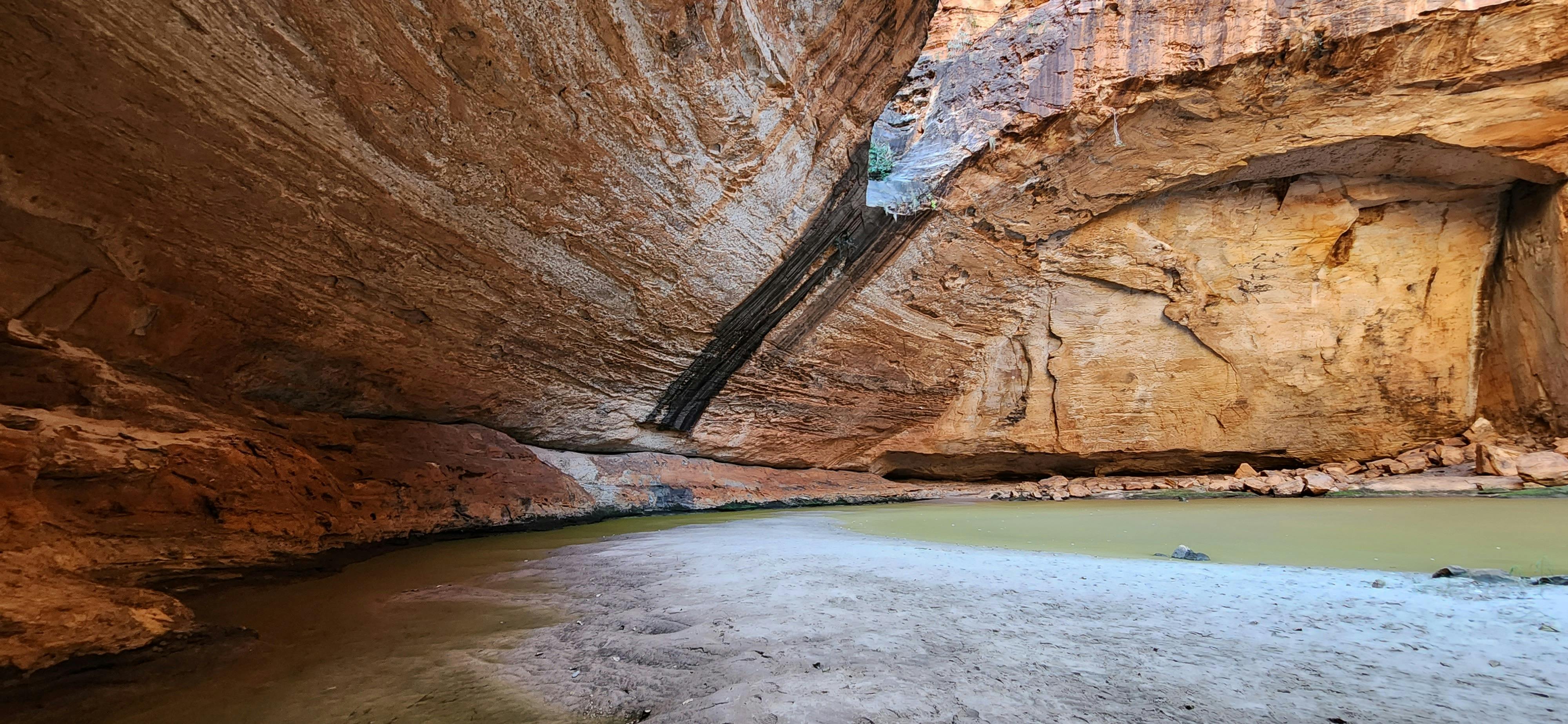Section of Cathedral Gorge