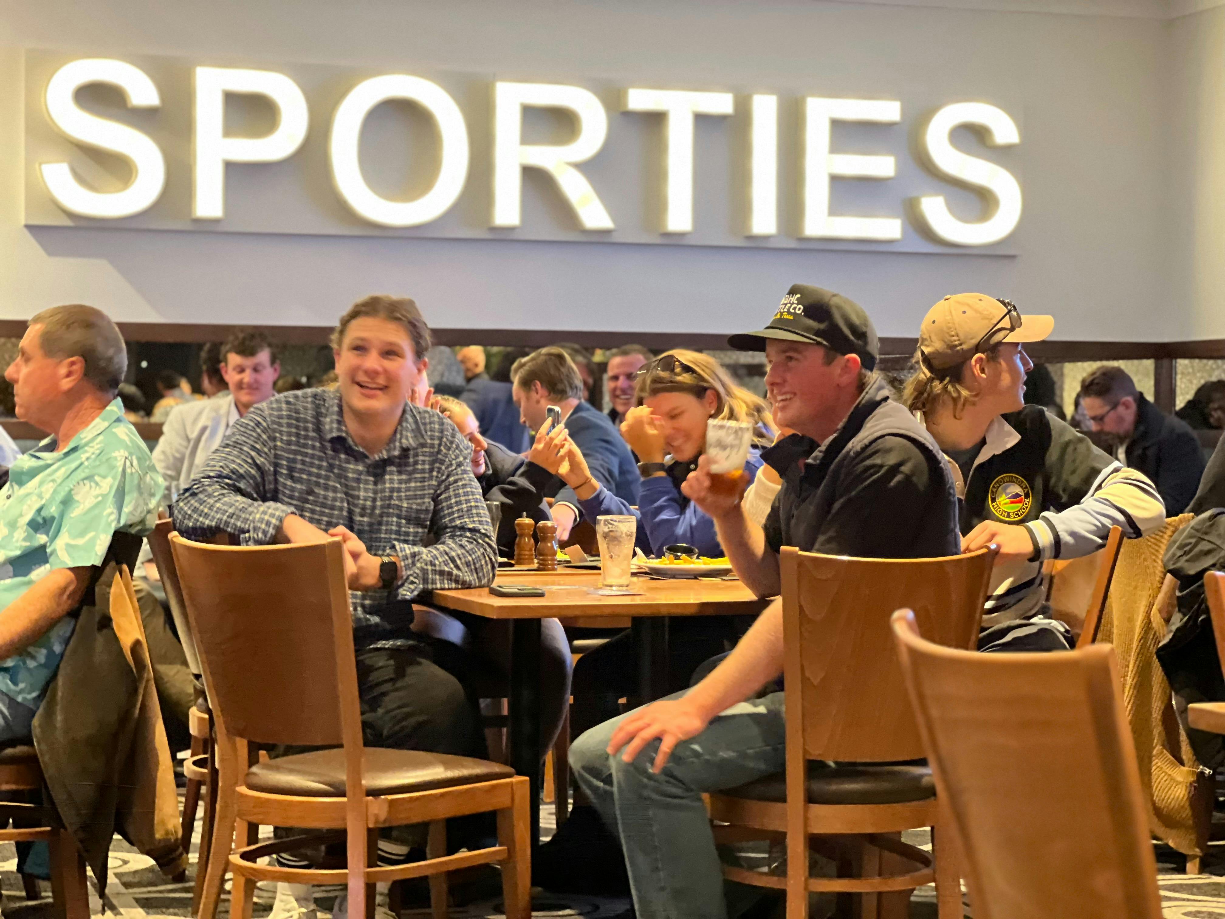 Gold Cup Calcutta at the Sporties