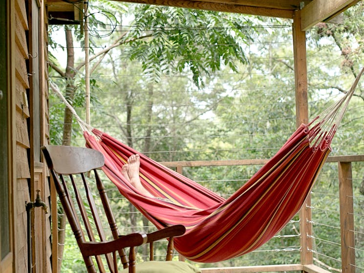 hammock, relaxation, barrington tops, reconnect, nature retreat