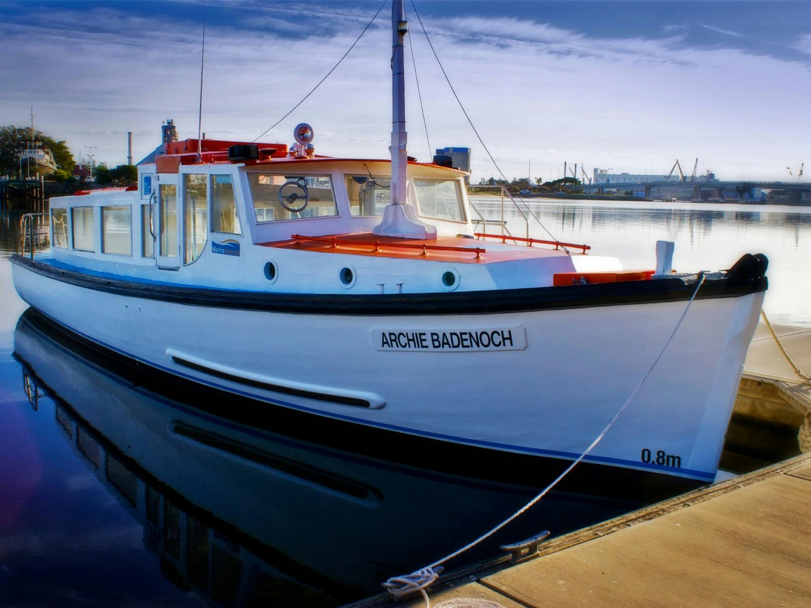 Port River Heritage Tour on the Historic Vessel MV Archie Badenoch