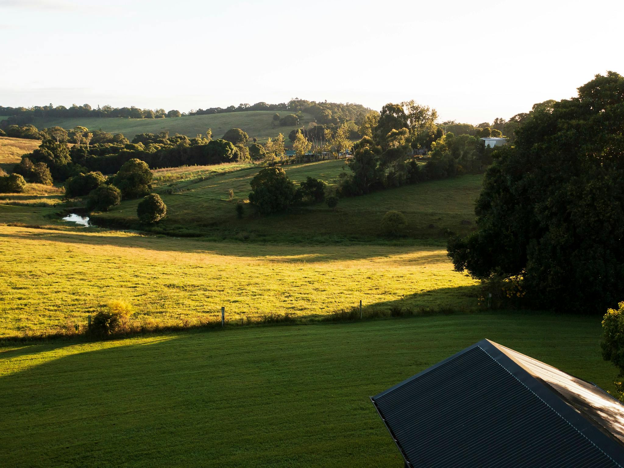 Views from Hinterland View Cabin of rolling green hills Views from Hinterland View Cabin of rolling green hills