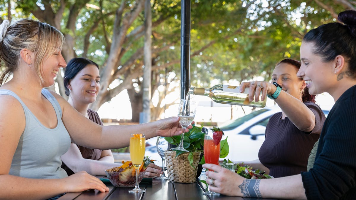 Dining at Annie Lane