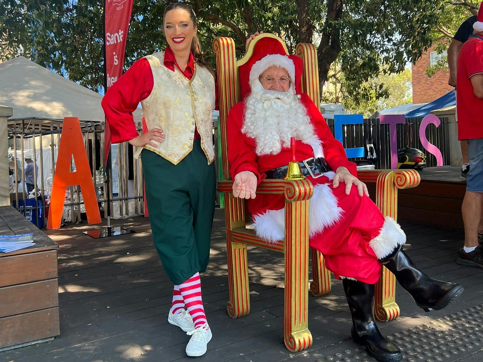 Santa Photos in Balmain