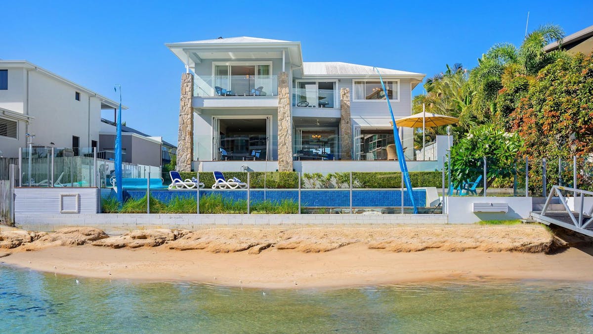 Back of property Sandy Beach