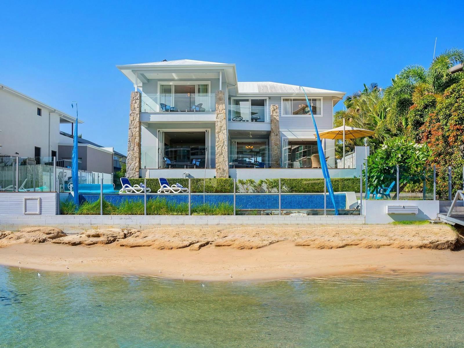Back of property Sandy Beach Back of property Sandy Beach