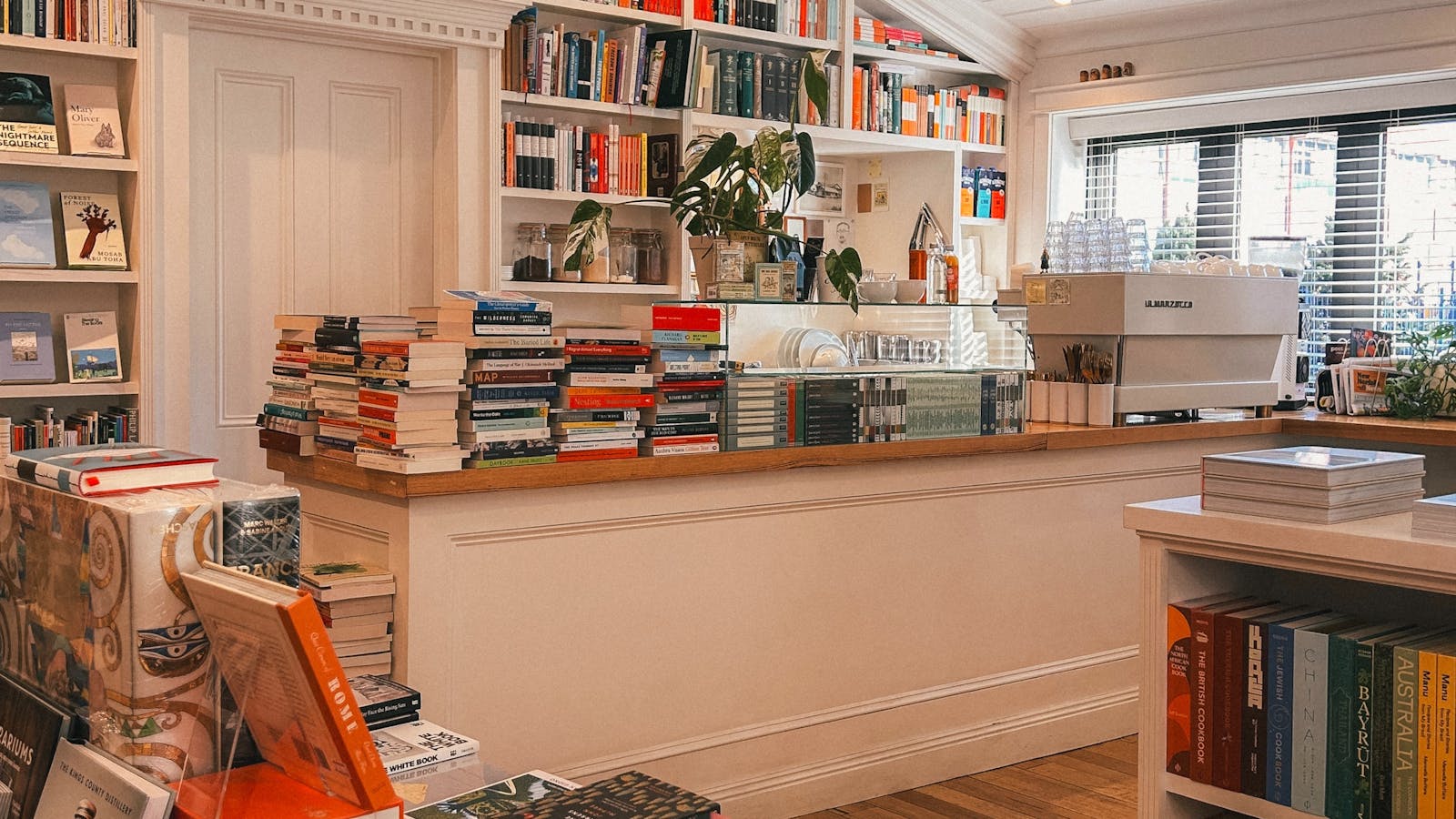A bright corner of books and coffee in the Derwent Valley, made for lingering.